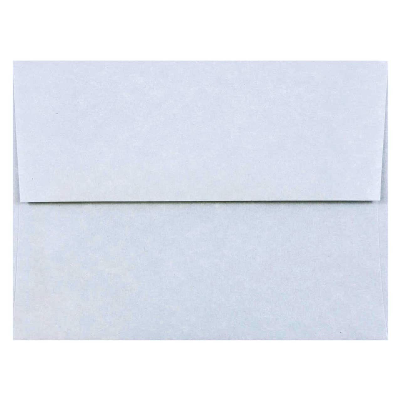 JAM Paper 4.375" x 5.75" Recycled Parchment Invitation Envelopes, 50ct.
